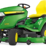 John Deere Rasentraktor X584 mit 122 cm Accel Deep Mähwerk