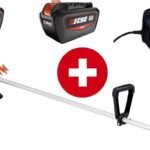 ECHO Akku Balkenmäher DTT-2100 mit 2 x 5 Ah Akku und Ladegerät