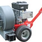 Kersten Angehängtes Laubblasgerät auf Fahrgestell Vento Max S1434 - auf Fahrgestell mit Kugelkopf Anhängung