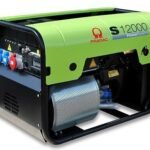 Pramac Benzin-Stromerzeuger (AVR 2-fach INenn) S 12000 - PD123TH200I Iso/Großtank