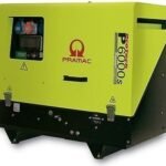 Pramac Diesel-Schallschutz-Stromerzeuger P 6000S - PF602TY4002 Iso/Großtank/Leise