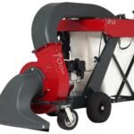 Remarc Laub- und Abfallsauger LS XP 5.0 RQ rot inkl. Trocken- und Naßgutsack u. Rollgestell