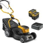 Stiga Akku-Rasenmäher mit Radantrieb Combi 548e S Kit inkl. Akku und Ladegerät